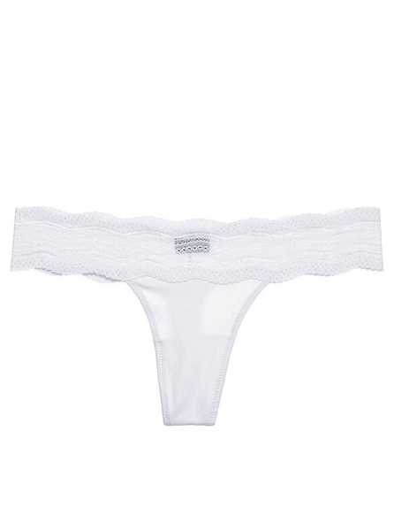 women's dolce thong panty in white