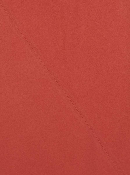 'Mara' Red Long Dress With Boat Neckline And Side Slit In Viscose Blend Woman