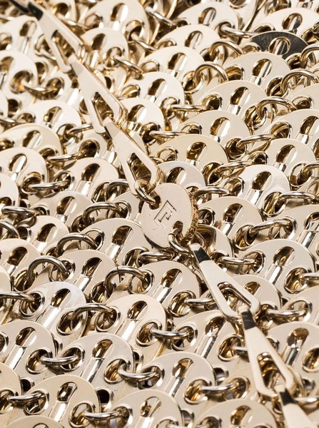 Rabanne 'Iconic 1969' Brass Disc Bag