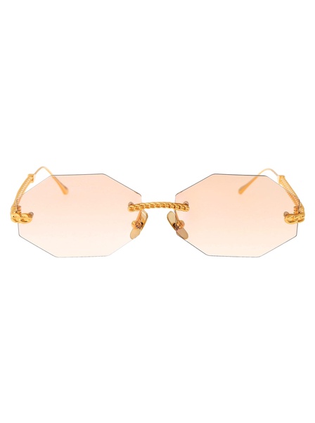 Chain Nest Sun Octagonal Sunglasses