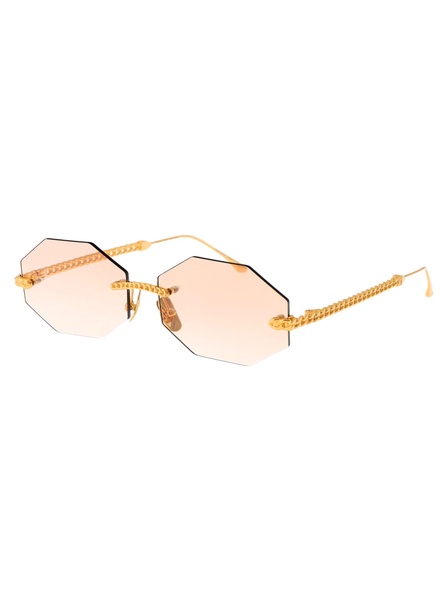 Chain Nest Sun Octagonal Sunglasses
