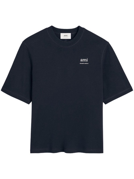 Ami Paris Men Logo Cotton T-Shirt