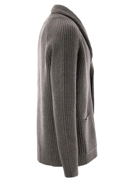 Ribbed Wool Cardigan