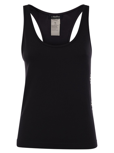 Logo Detailed Sleeveless Top