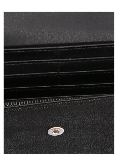 Black shaggy deer Falabella wallet