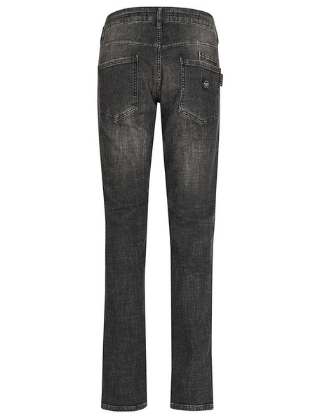 Denim Super Straight Cut Trousers