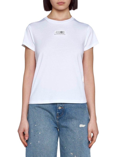 Logo Patch Crew Neck T-shirt