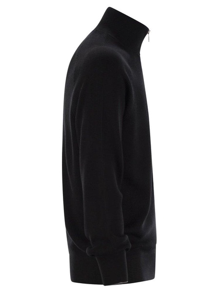 High Neck Knitted Jumper