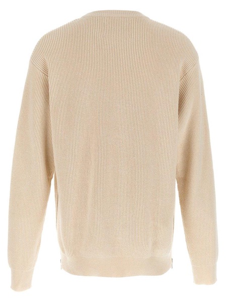 Zip Sweater Sweater, Cardigans Beige