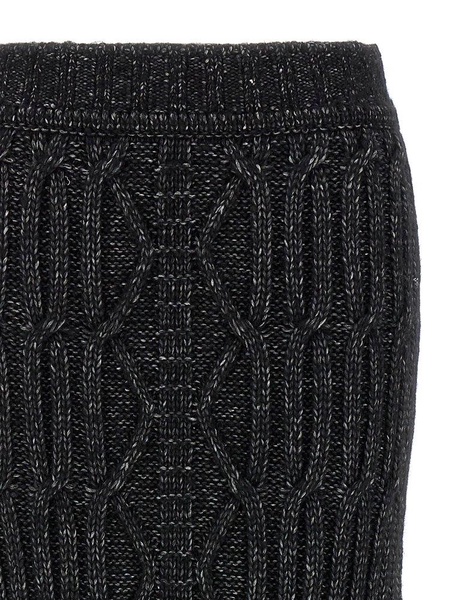 Long Knit Skirt