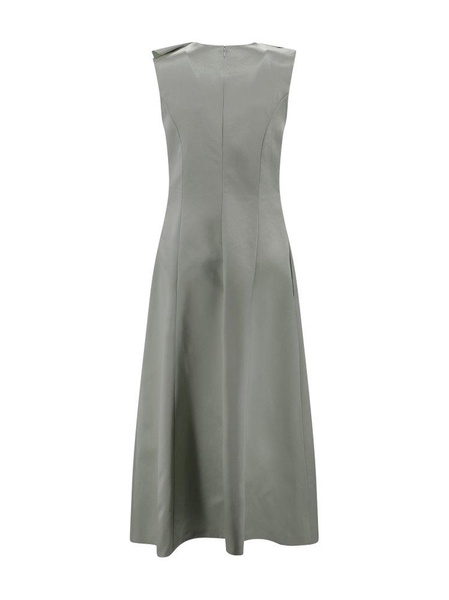 Satin Midi Dress