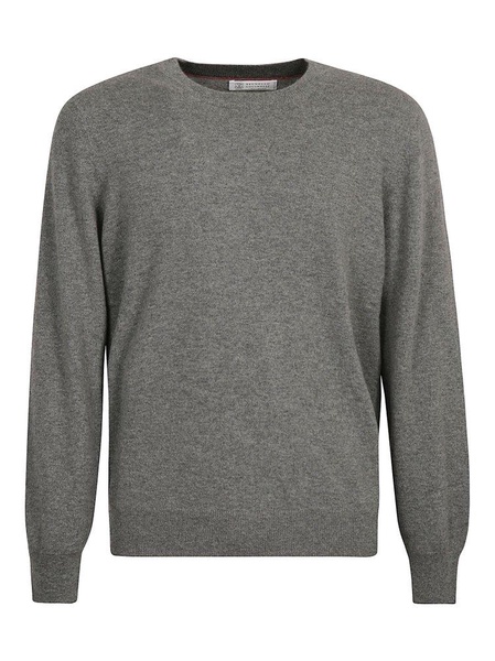 Pure Cashmere Crew-neck Sweater