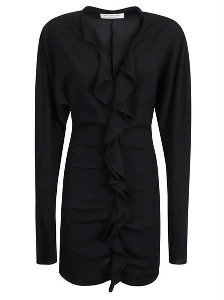 Ruffle Mid-length Dress