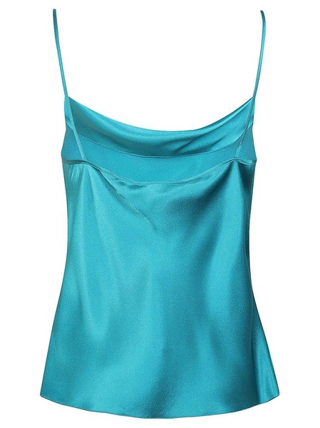 Satin Sleeveless Top