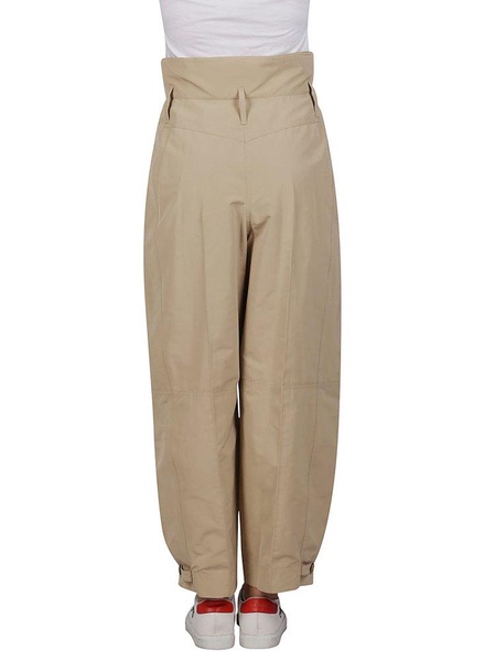 High-waisted Cargo Trousers