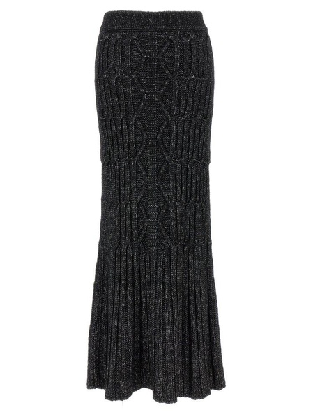 Long Knit Skirt