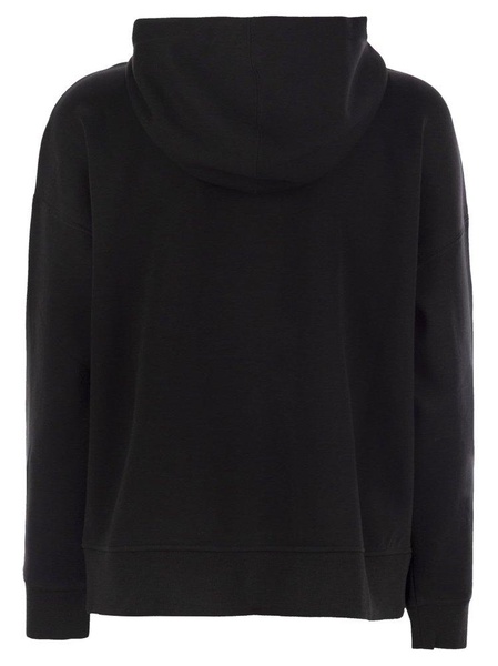 Jour cotton jersey zip up sweatshirt