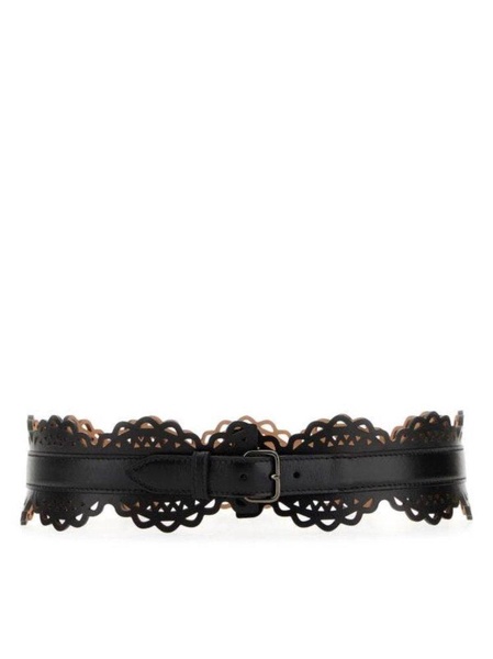 Laser Cut Leather Belt