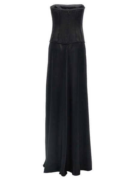 Corset Satin Dress