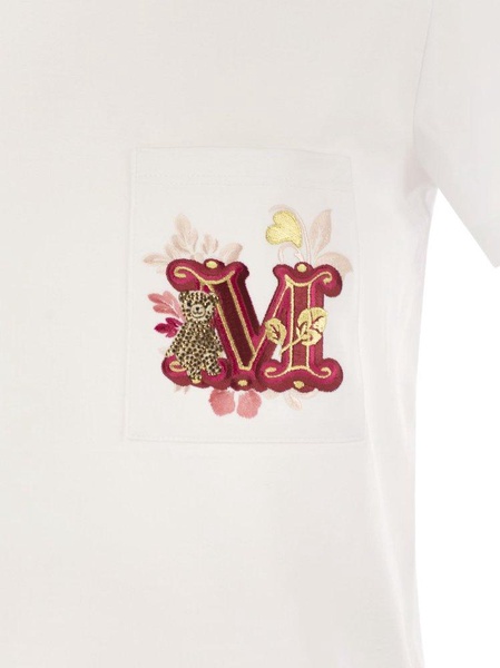 Logo Embellished Crewneck T-shirt