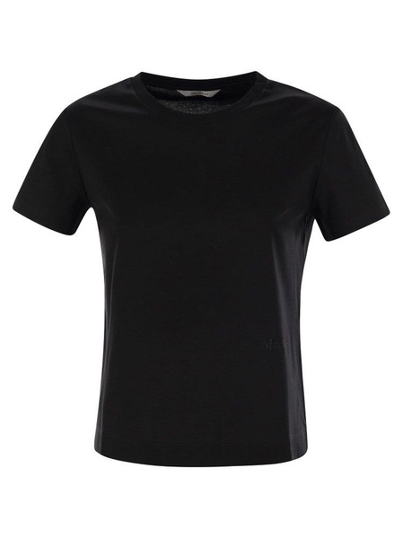 Logo Embroidered Crewneck T-shirt