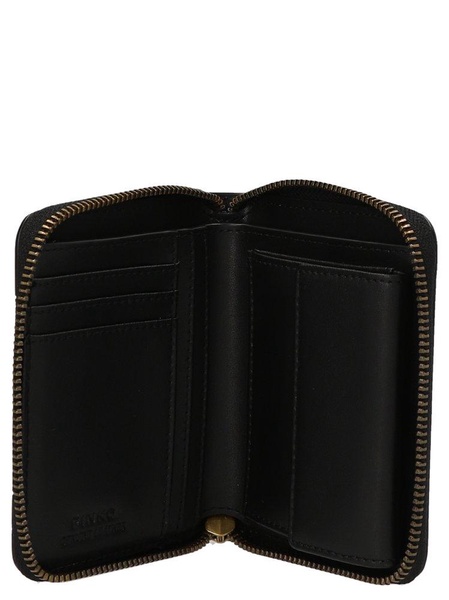 Leather Zip-around Wallet