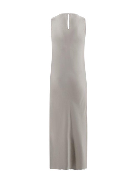 Satin Long Dress