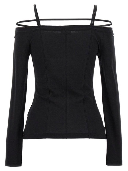 Le T-Shirt Sierra sheer jersey top