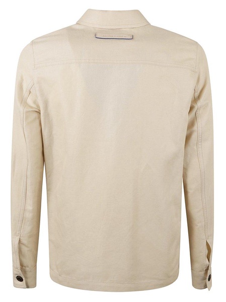 Mens Clothing Shirts Cream Beige SS24