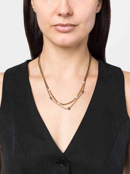 Alexander McQueen Brass necklace
