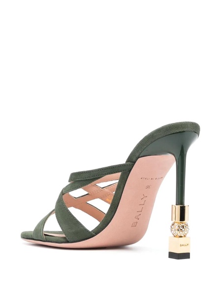 Bally Carolyn Leather Mules