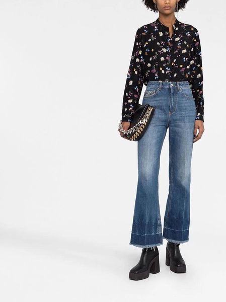 Stella McCartney Crop Flare Clothing