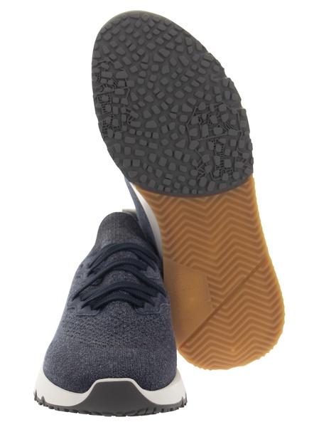 Brunello Cucinelli Men Knit Sneakers