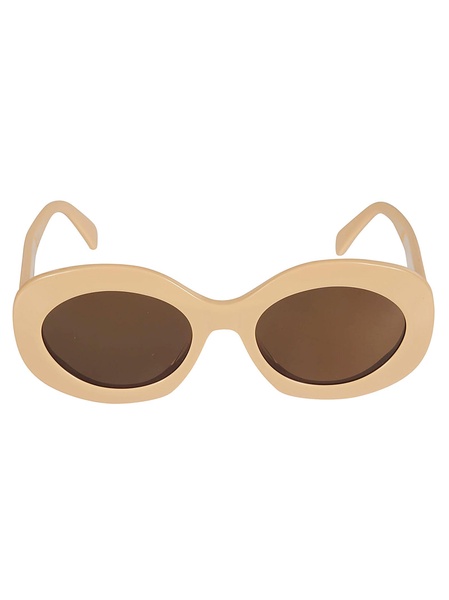 Oval Thick Sunglasses