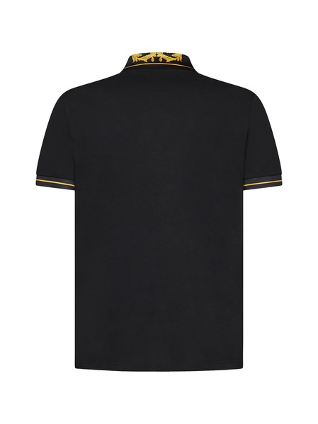 Baroque-pattern Polo Shirt