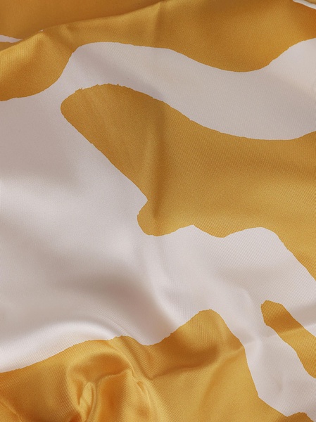 Horse Silk Split Scarf