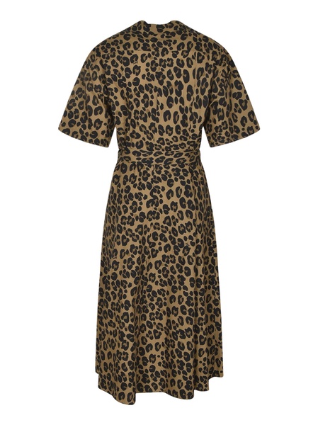 Animal Print Long Dress