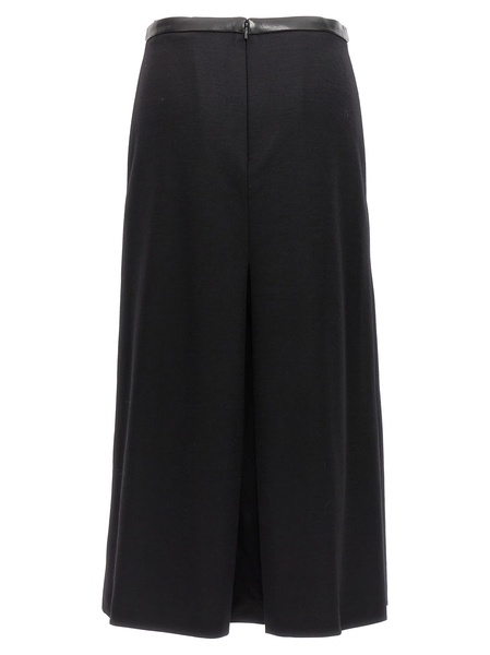 Midi Skirt In Wool