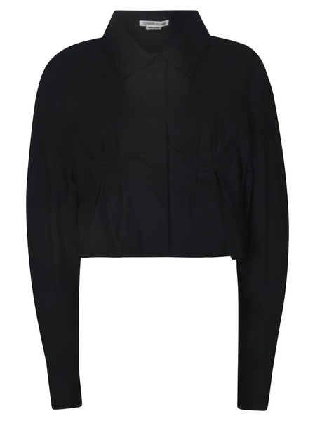 Open Back Cropped Jacket