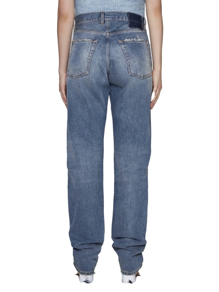 Loose Jeans With Straight Cut
