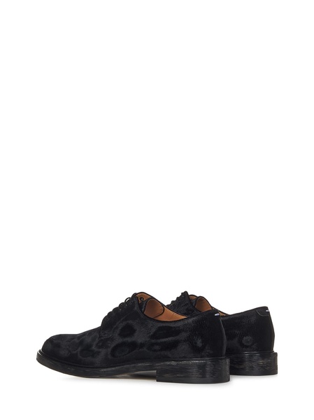 Chenille Lace Up Shoes