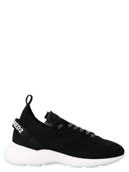 Logo Printed Lace-up Sneakers