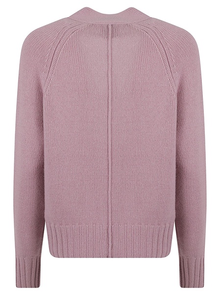 V-neck Buttoned Cardigan