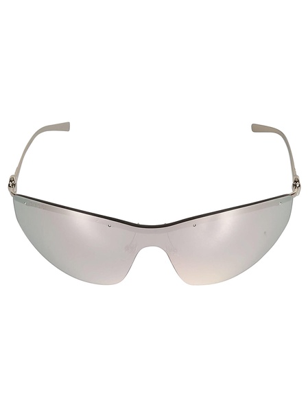 Metallic Shield Sunglasses