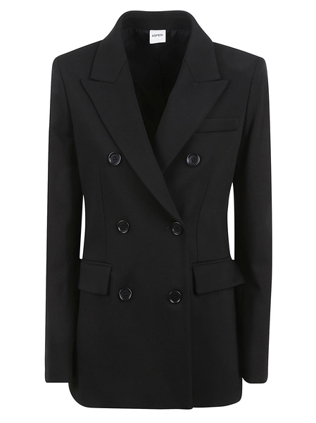 Rear Slit Double-breasted Dinner Jacket