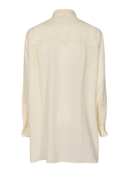 Ruffle Long Shirt