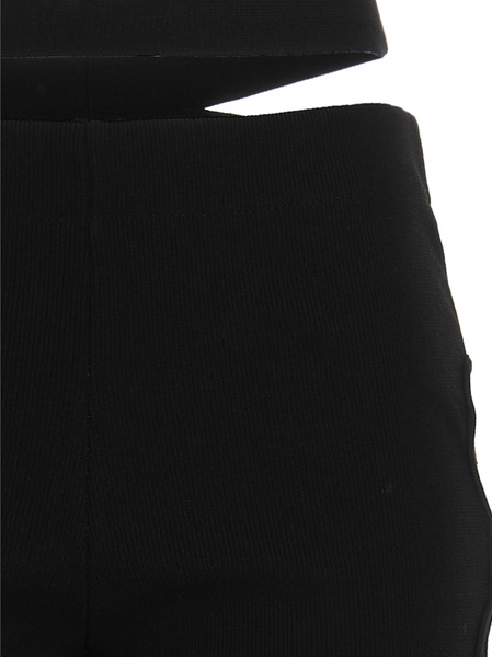 Cut Out Pants With Lacing