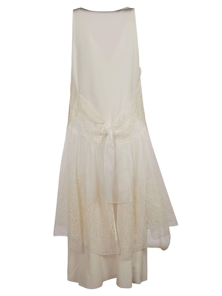Sleeveless Laced Dress