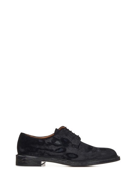 Chenille Lace Up Shoes