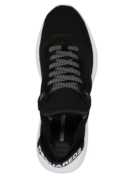Logo Printed Lace-up Sneakers